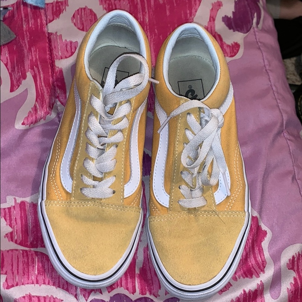 Yellow vans